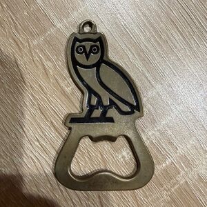 OVO Owl Brass Bottle Opener keychain